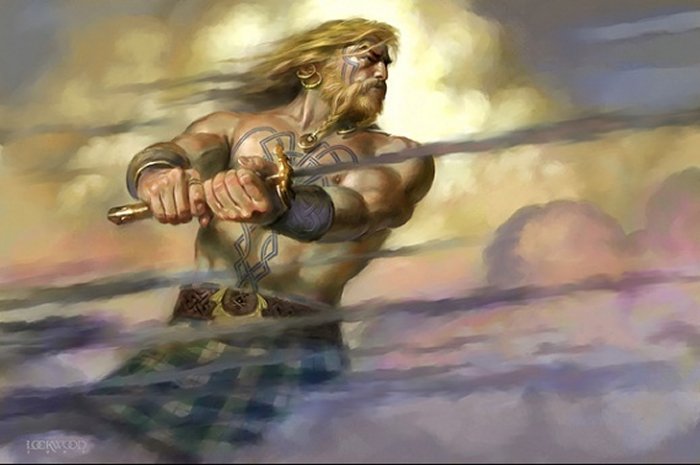 The Irish god lugh - wil probably play a major role in Riordan's next books